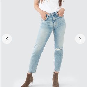 Current Elliott NWT The Fling Jean 28 Rigid Indigo